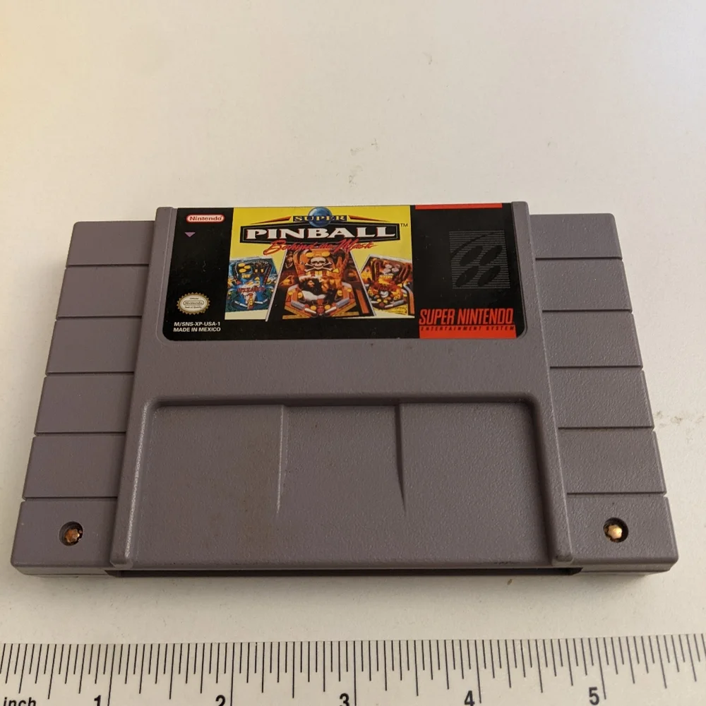 Nintendo super pinball